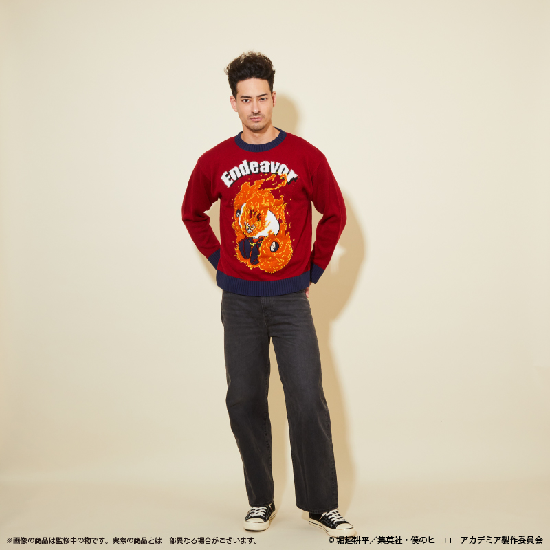 僕のヒーローアカデミア_〈エンデヴァー〉アグリーセーター(ユニ
