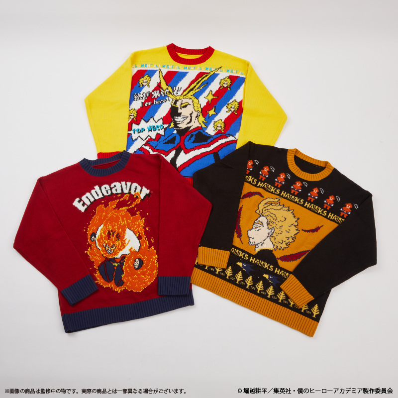 僕のヒーローアカデミア_〈エンデヴァー〉アグリーセーター(ユニ