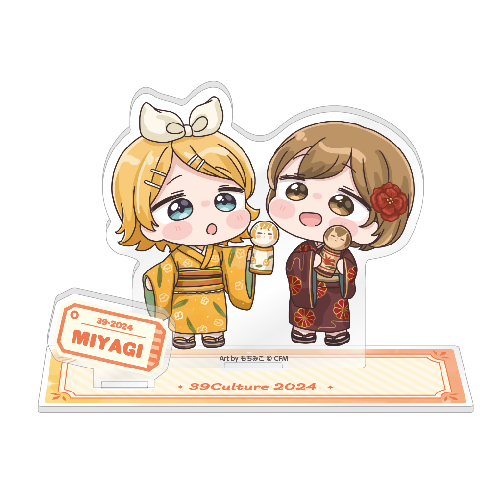 初音ミク_ご当地 アクリルジオラマ / 宮城