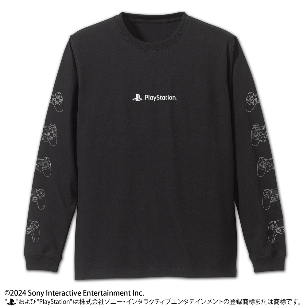プレイステーション_Lサイズ_袖リブロングスリーブTシャツ for  