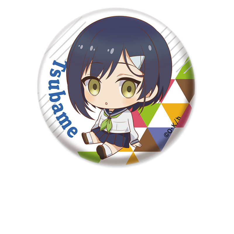 しかのこのこのここしたんたん_ぺたん娘缶バッジ 燕谷千春