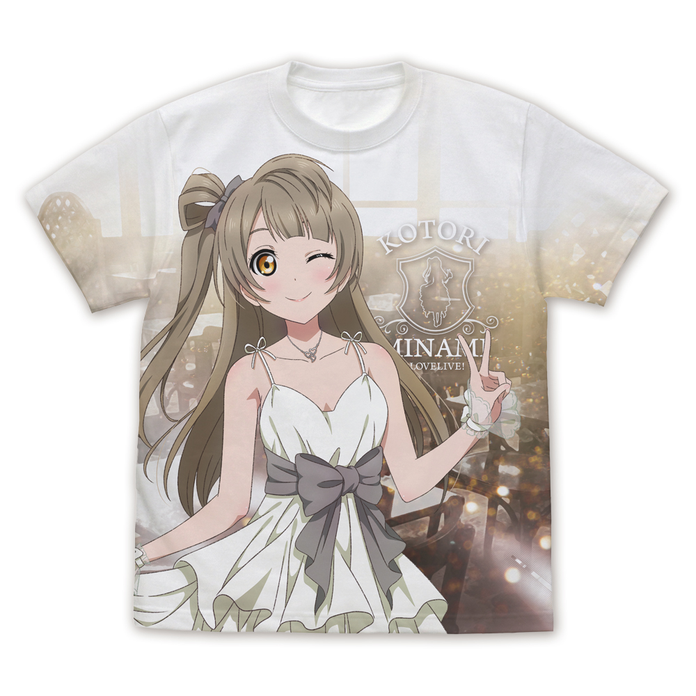 ことり ラブライブ!_Lサイズ_南 ことり フルグラフィックTシャツ