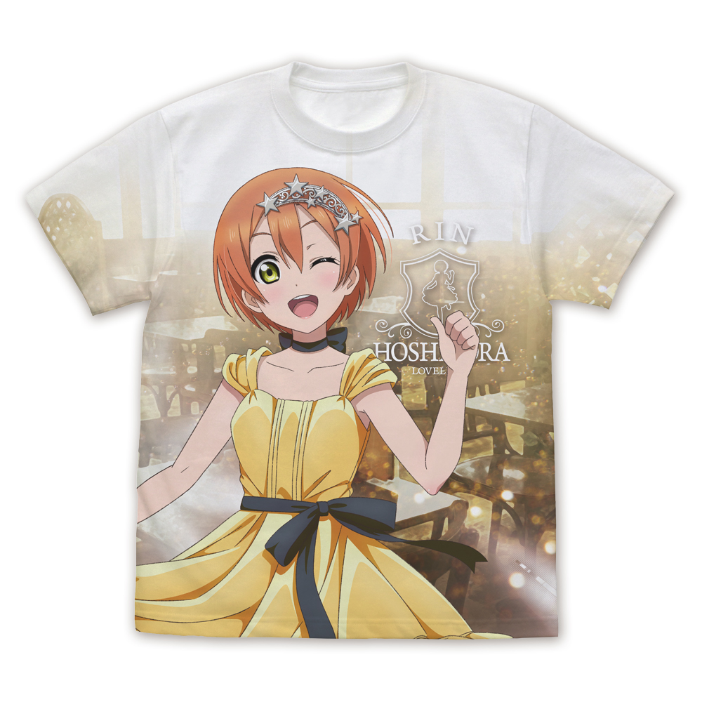 ラブライブ!_Mサイズ_星空 凛 フルグラフィックTシャツ パーティードレス2024Ver.