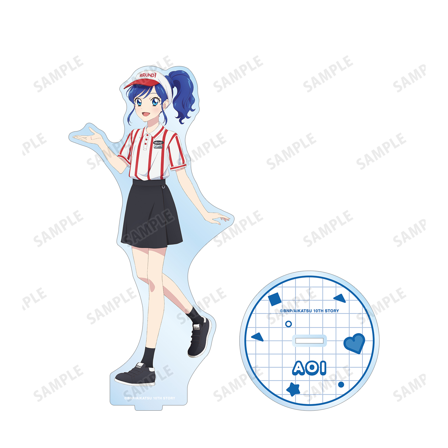 アイカツ 5th ビックアクリルスタンド 霧矢あおい アイカツ 5th ビックアクリルスタンド 霧矢あおい