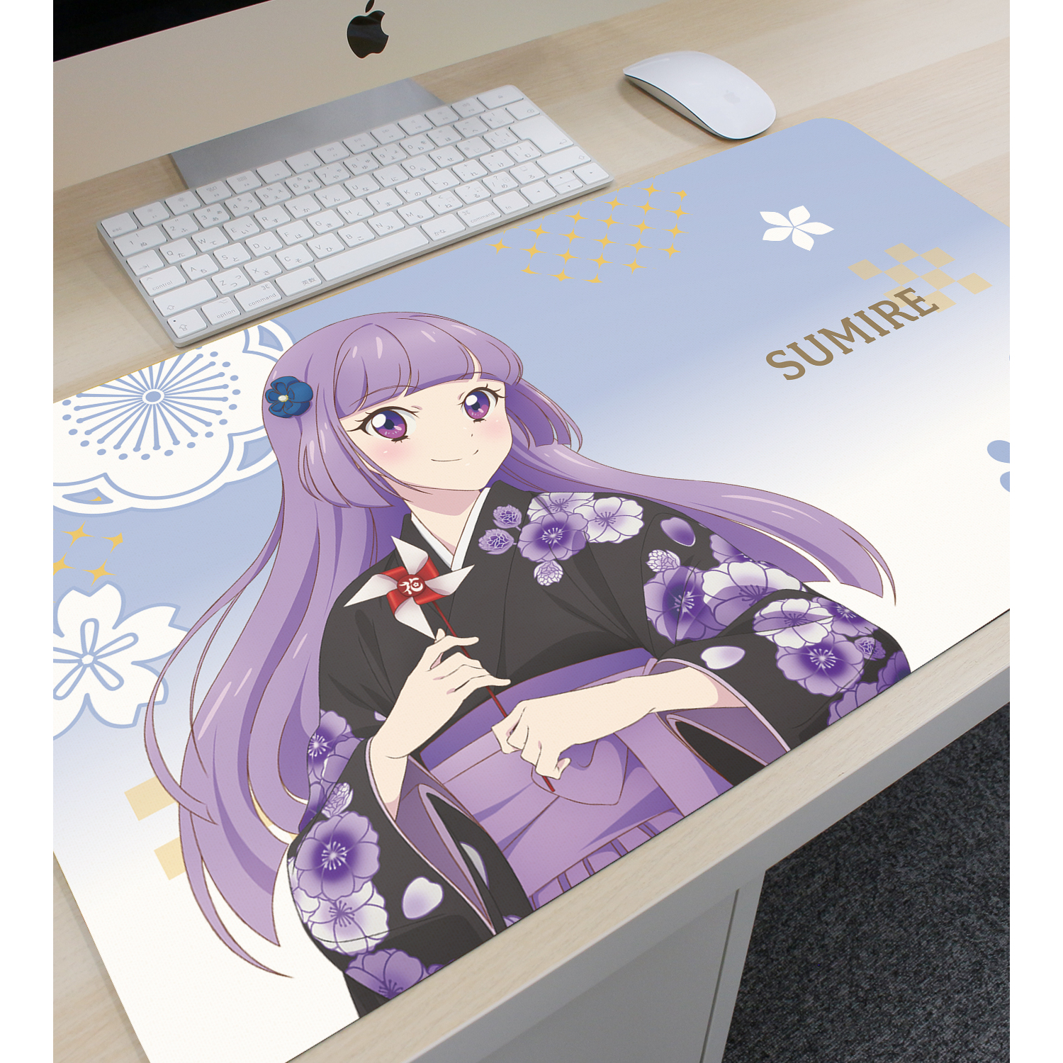 アイカツ！ 氷上スミレ 布ポスター アイカツ！ 10th STORY ～未来へのSTARWAY～ - 描き下ろし 氷上