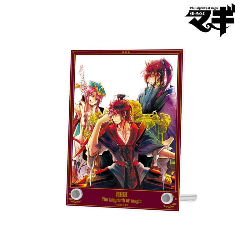 マギ_練紅炎&練紅明&練紅覇 A6アクリルパネル | マギ公式グッズ