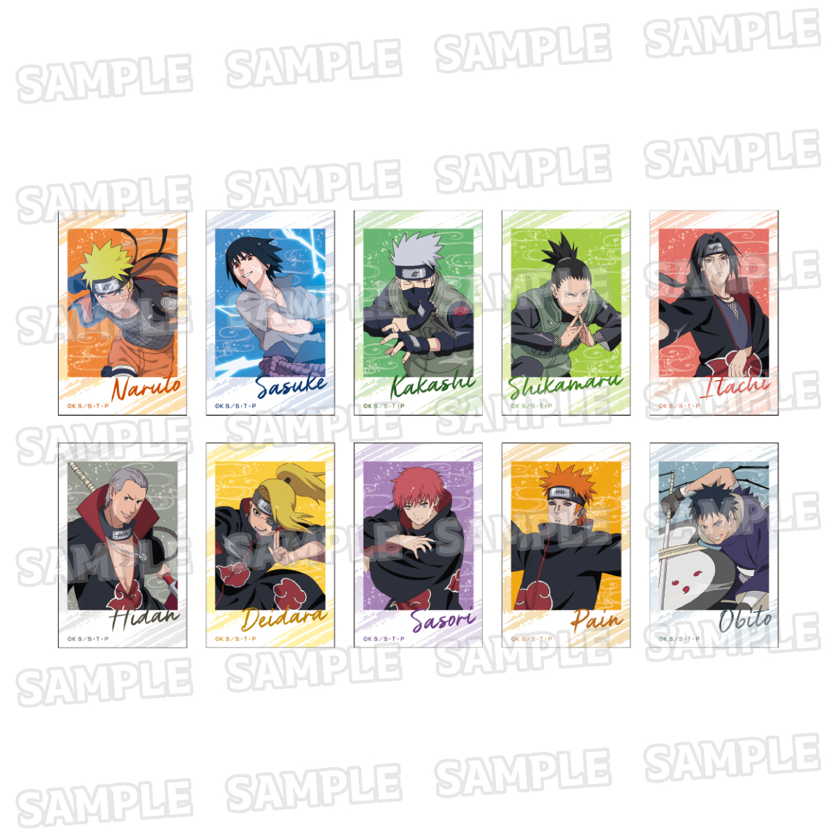 NARUTO-ナルト- 疾風伝_描き下ろしミニフォトコレクション【修業ver.】vol.1【コンプリートBOX／10個入り】