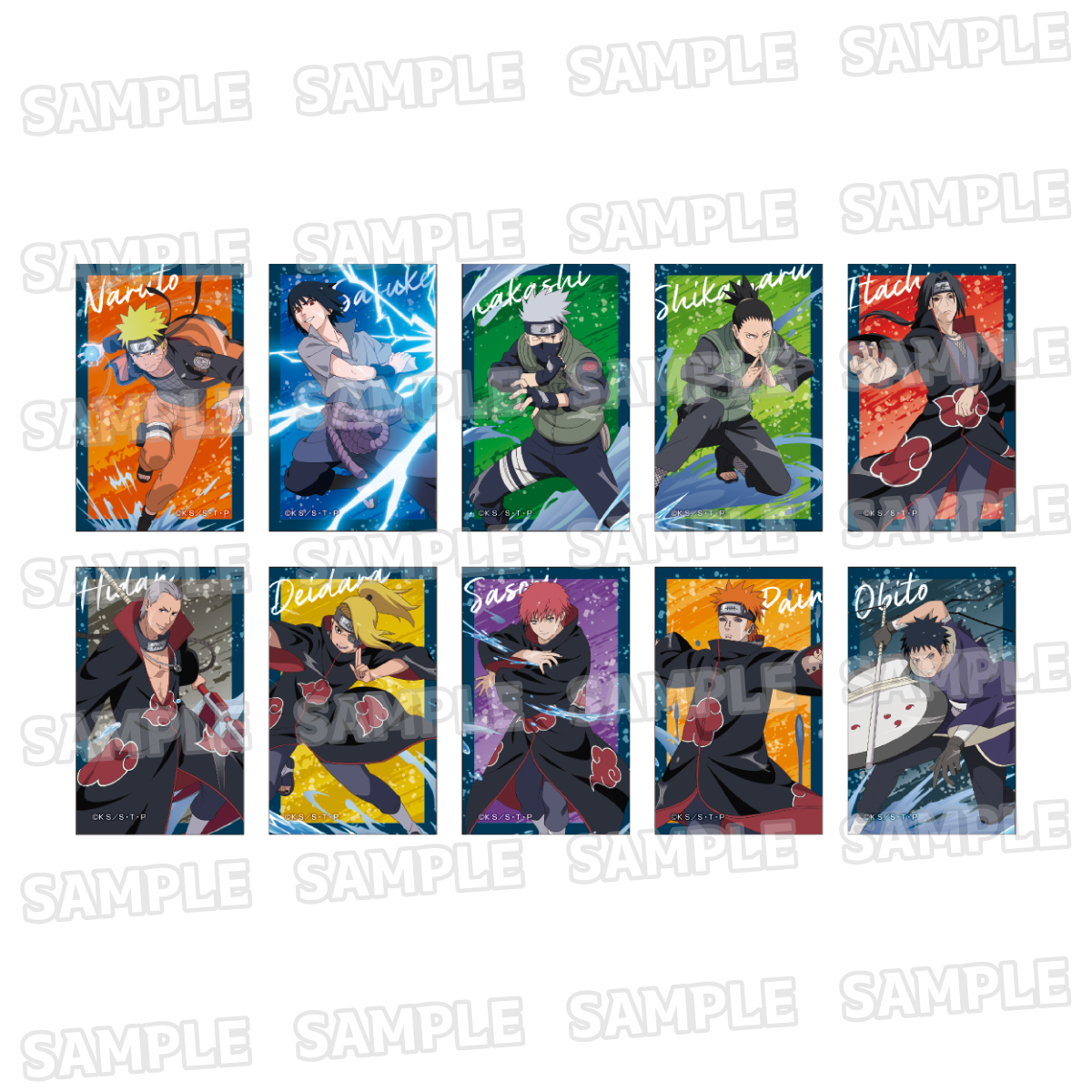 NARUTO-ナルト- 疾風伝_描き下ろしミニフォトコレクション【修業ver.】vol.2【コンプリートBOX／10個入り】