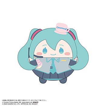 初音ミク×シナモロール_MC-13 ふわコロりん Msize2 F 初音ミク(もぐもぐ)