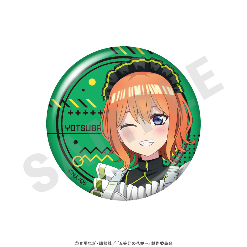 激レア有　五等分の花嫁　 中野四葉　缶バッジ 五等分の花嫁∽_スタンド缶バッジ 中野四葉 | 公式グッズ・公式