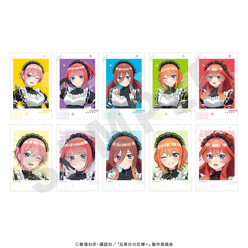 五等分の花嫁∽_チェキ風カード【BOX／10パック入り】