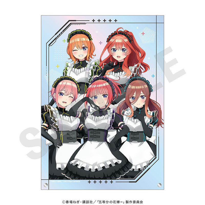 五等分の花嫁∽_アクリルプレート(オーロラver.)