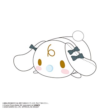 初音ミク×シナモロール_MC-16 ぽてコロマスコットBIG2 C みるく(おすまし)