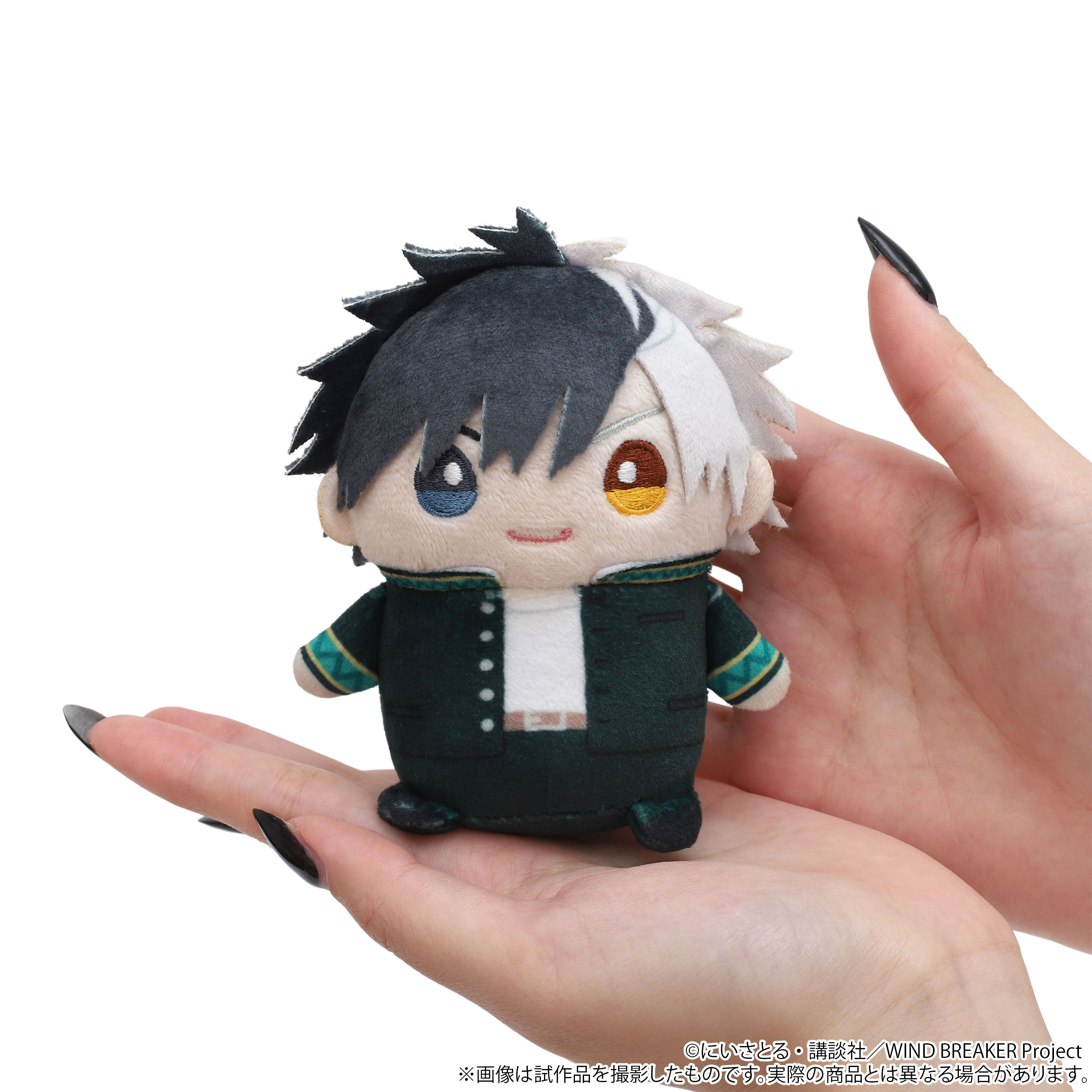梶蓮 ウィンドブレイカー もちマス おまんじゅう ちびぐるみ まめめい WIND BREAKER_まめめいと（ぬいぐるみマスコット）／梶蓮 | 公式