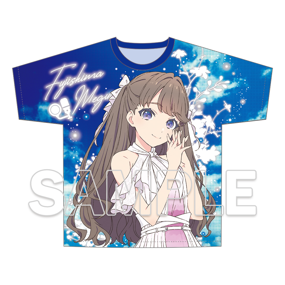 藤島慈　フルグラフィックTシャツ ラブライブ！蓮ノ空女学院スクールアイドルクラブ 藤島慈 フル