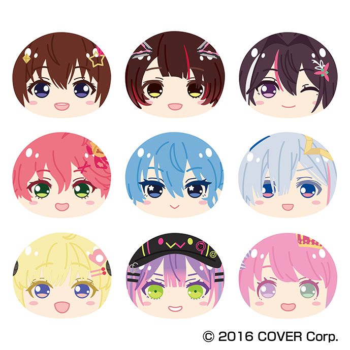 ホロライブ_おまんじゅうにぎにぎマスコット #1【コンプリートBOX/9個