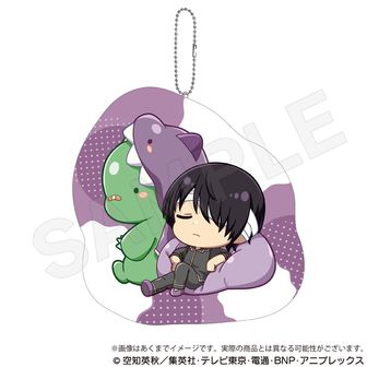 銀魂　坂田銀時　高杉晋助　ミニクッションストラップ 銀魂_ぎゃおコレ ダイカットクッションキーホルダー 高杉晋助 | 銀魂