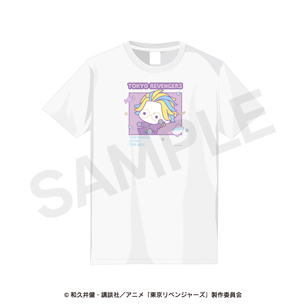 東京リベンジャーズ_XLサイズ_Tシャツ（ぷにきゅ～と）07.灰谷 竜胆