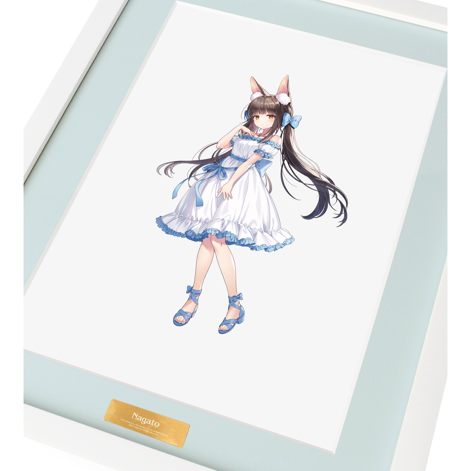 アズールレーン_描き起こし 長門 サマーファッションver. キャラ