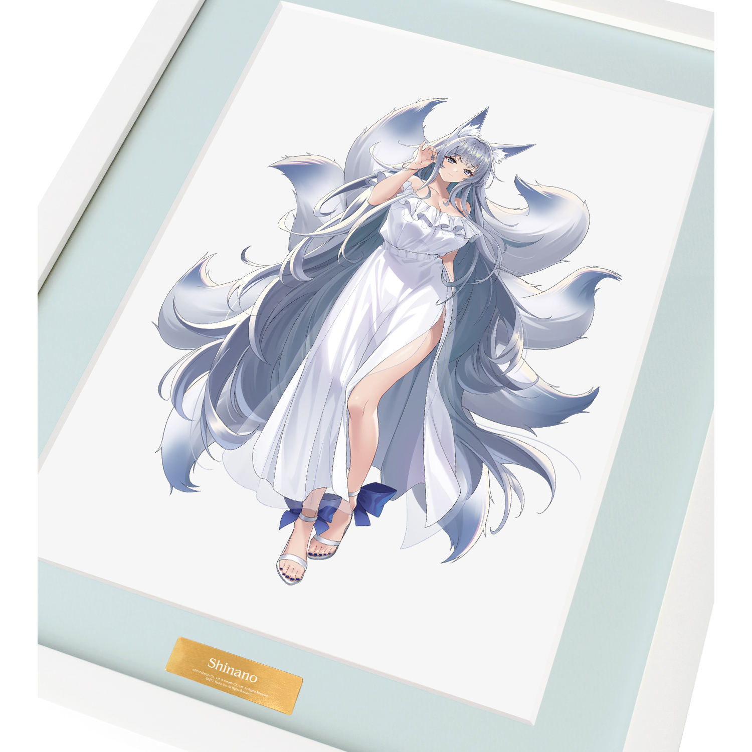 アズールレーン_描き起こし 信濃 サマーファッションver. キャラ
