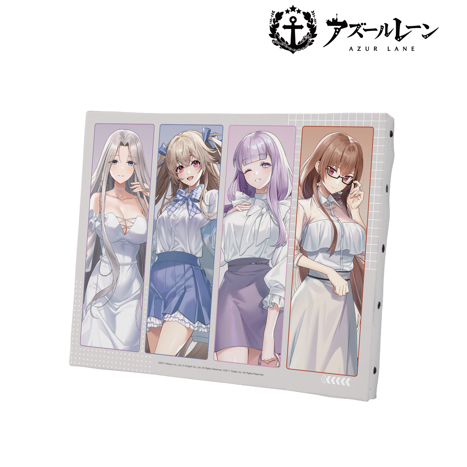 アズールレーン_描き起こし 集合 サマーファッションver