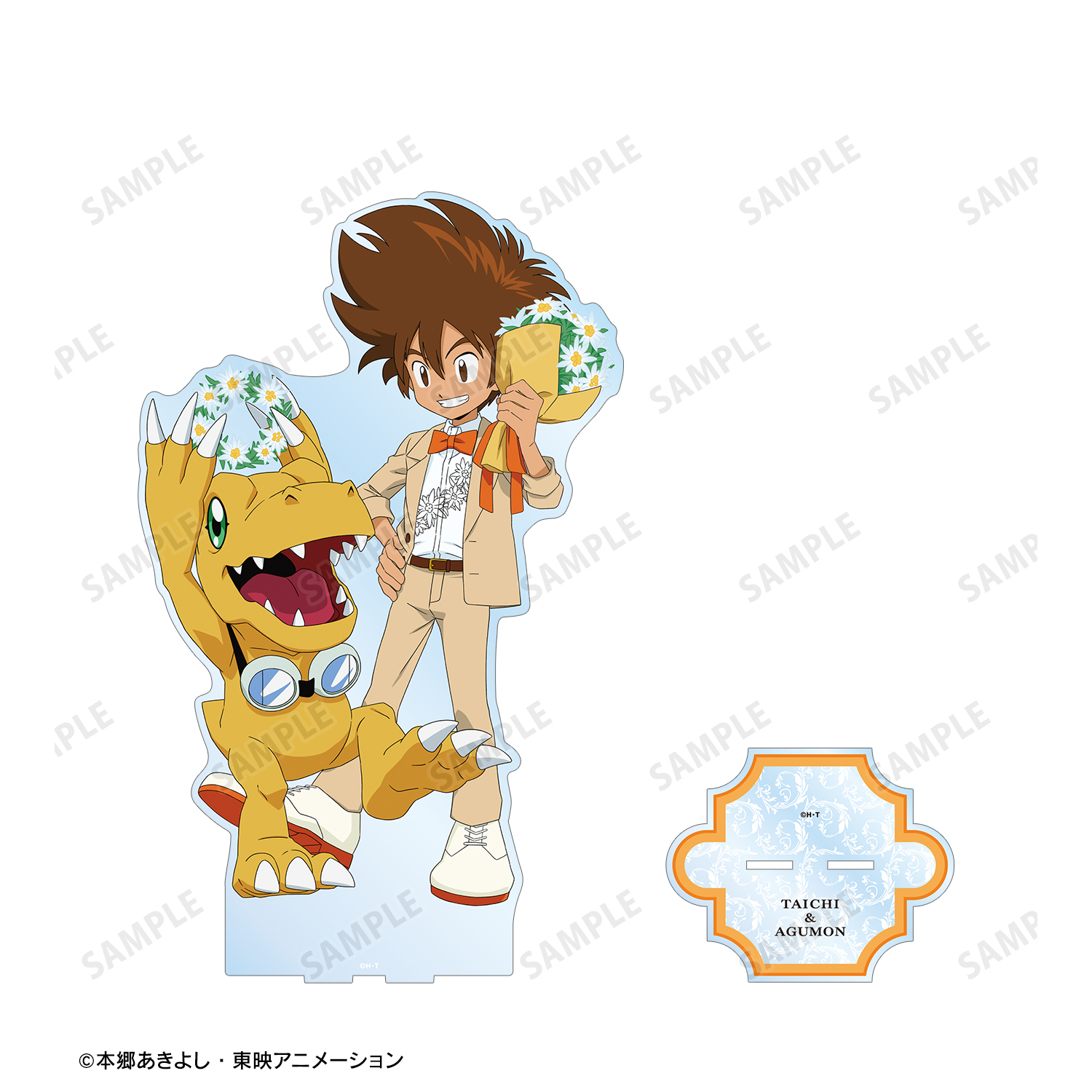 デジモンアドベンチャー_描き下ろし 八神太一&アグモン 25th