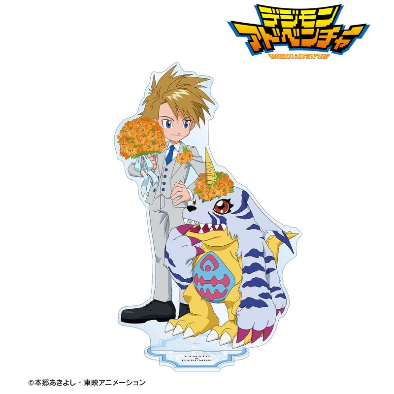 デジモンアドベンチャー_描き下ろし 石田ヤマト&ガブモン 25th