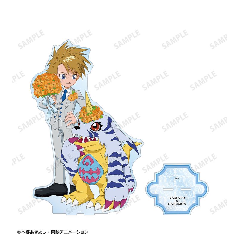 デジモンアドベンチャー_描き下ろし 石田ヤマト&ガブモン 25th