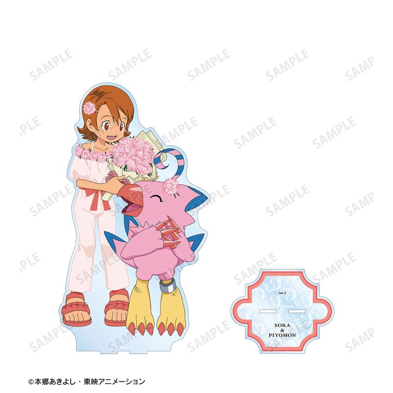 デジモンアドベンチャー_描き下ろし 武之内空&ピヨモン 25th
