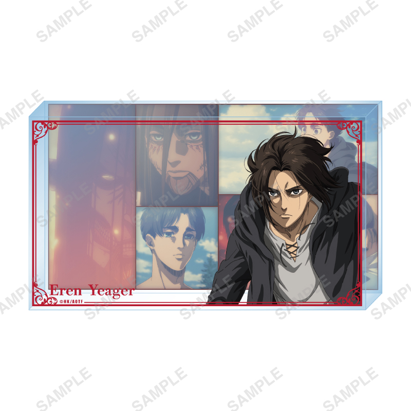 進撃の巨人_アクリルブロック　エレン