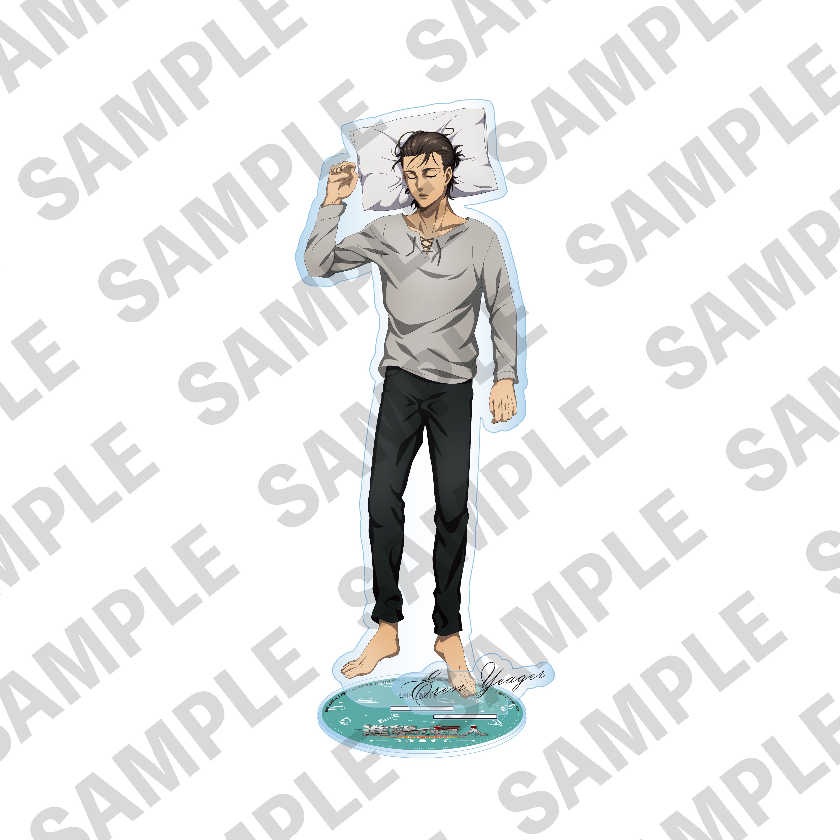 進撃の巨人_おやすみ調査兵団 アクリルスタンド（エレン）