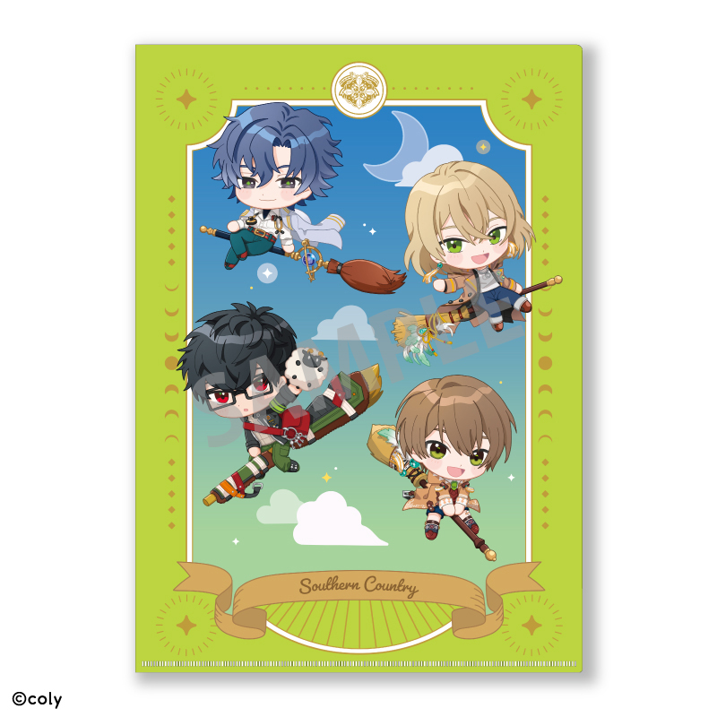 魔法使いの約束_A4シングルクリアファイル_南の国/おっこち