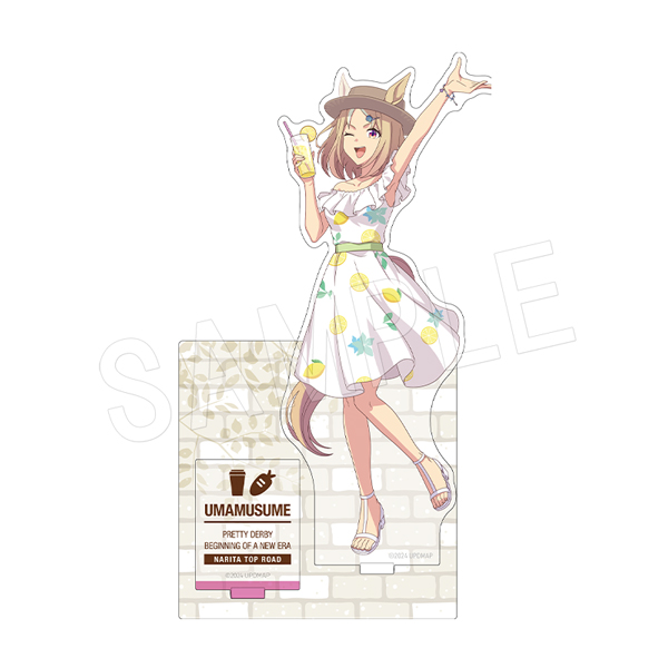 劇場版 ウマ娘 プリティーダービー 新時代の扉_アクリルフィギュアスタンドコースター バカンスVer. ナリタトップロード