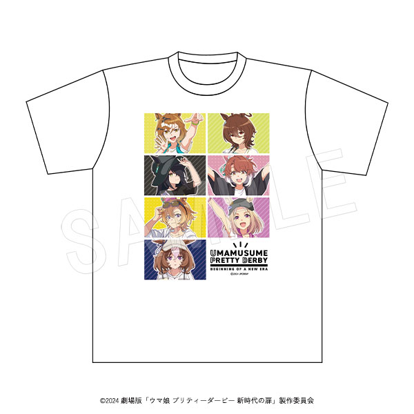 劇場版 ウマ娘 プリティーダービー 新時代の扉_フリーサイズ(メンズLサイズ)_Tシャツ 夏フェスVer.