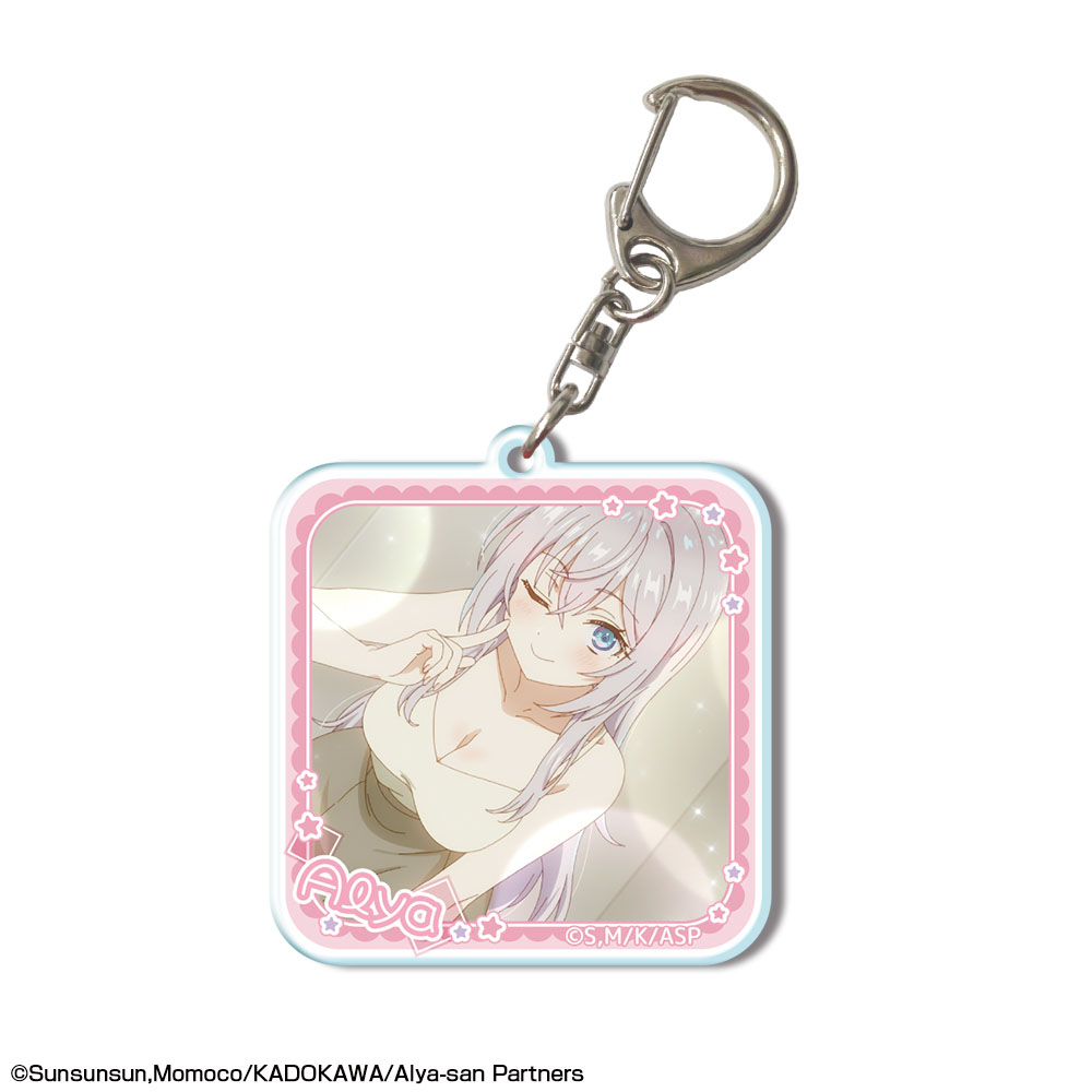 時々ボソッとロシア語でデレる隣のアーリャさん_アクリルキーホルダー デザイン05(アーリャ/E)