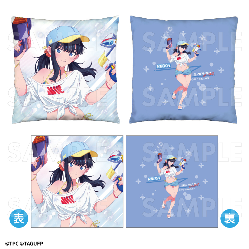 グリッドマン ユニバース_スクエアクッション 宝多六花 シャボンStyle