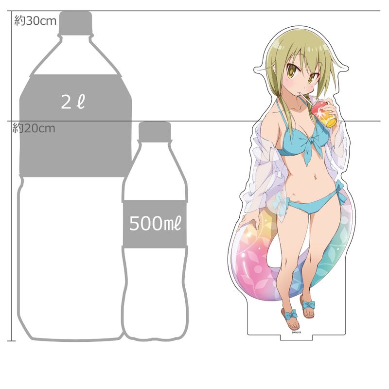 ゆゆ式_描き下ろし特大アクリルスタンド(櫟井唯/水着) | ゆゆ式公式