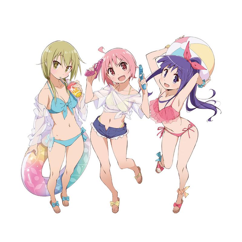 ゆゆ式　まんがタイムきらら　抽プレ　複製原画5枚セット ゆゆ式_描き下ろし複製原画(水着) | ゆゆ式公式グッズ | colleize
