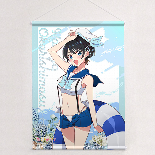 彼女、お借りします_描き下ろしB2タペストリー(更科瑠夏/マリン