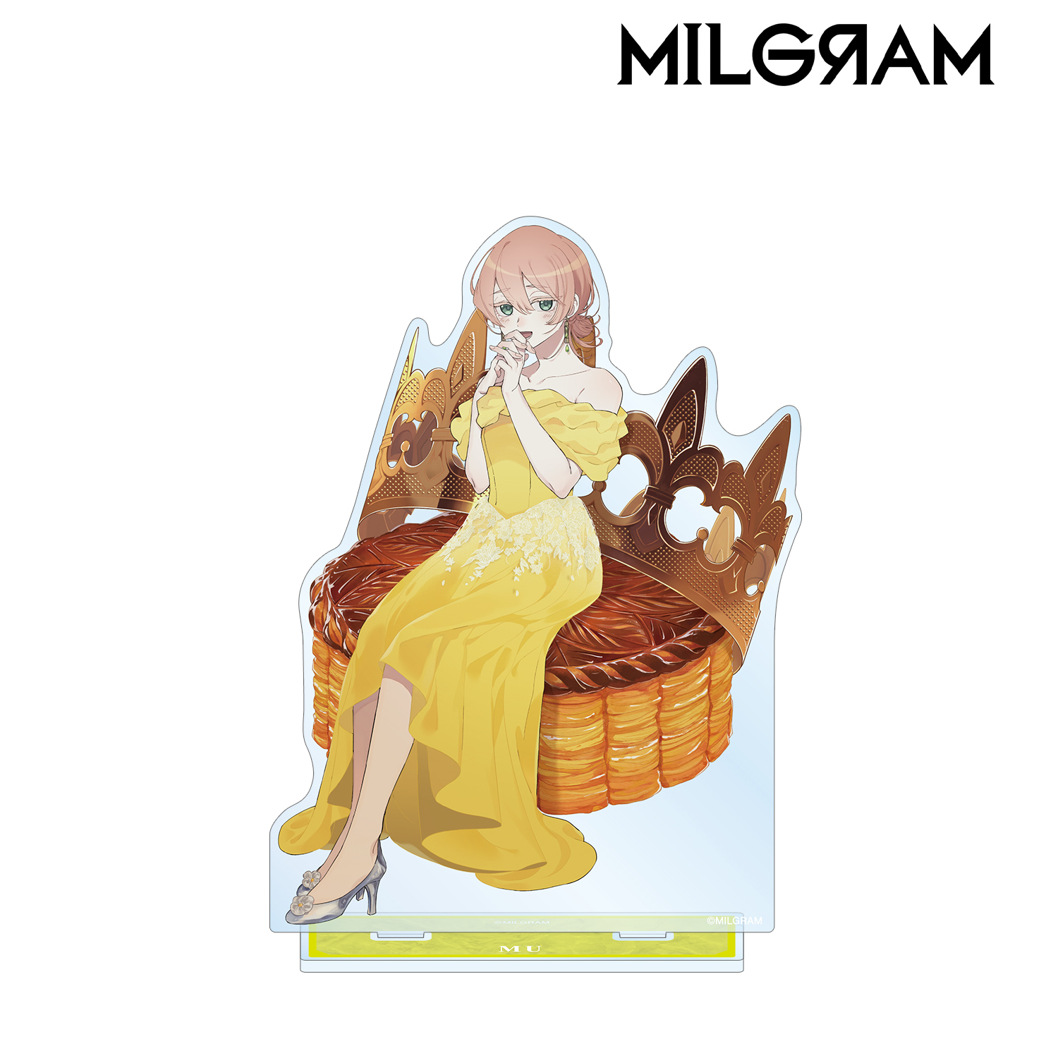 MILGRAM -ミルグラム-_描き下ろし ムウ バースデーver. 特大アクリルスタンド