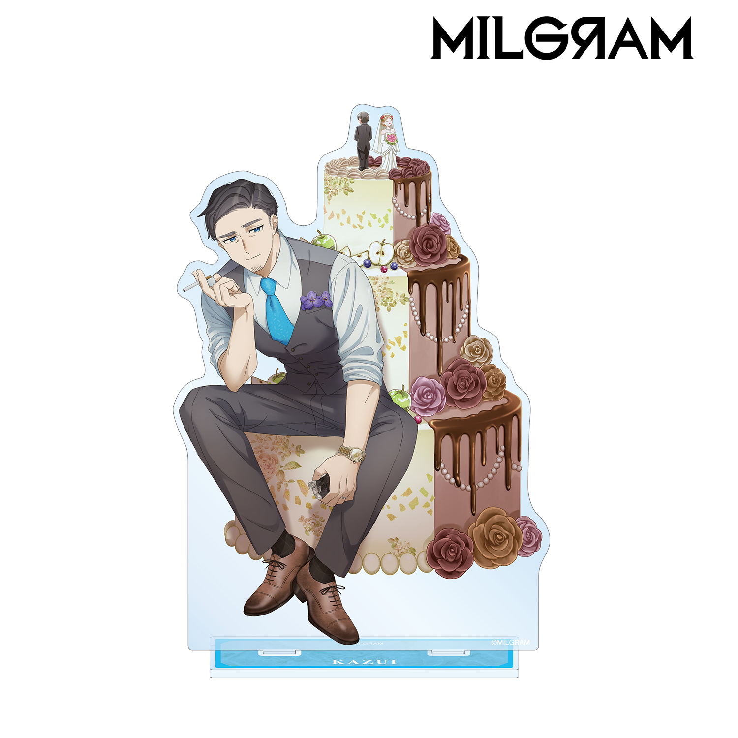 非売品】「ミルグラム MILGRAM 3周年記念キャラファイングラフ