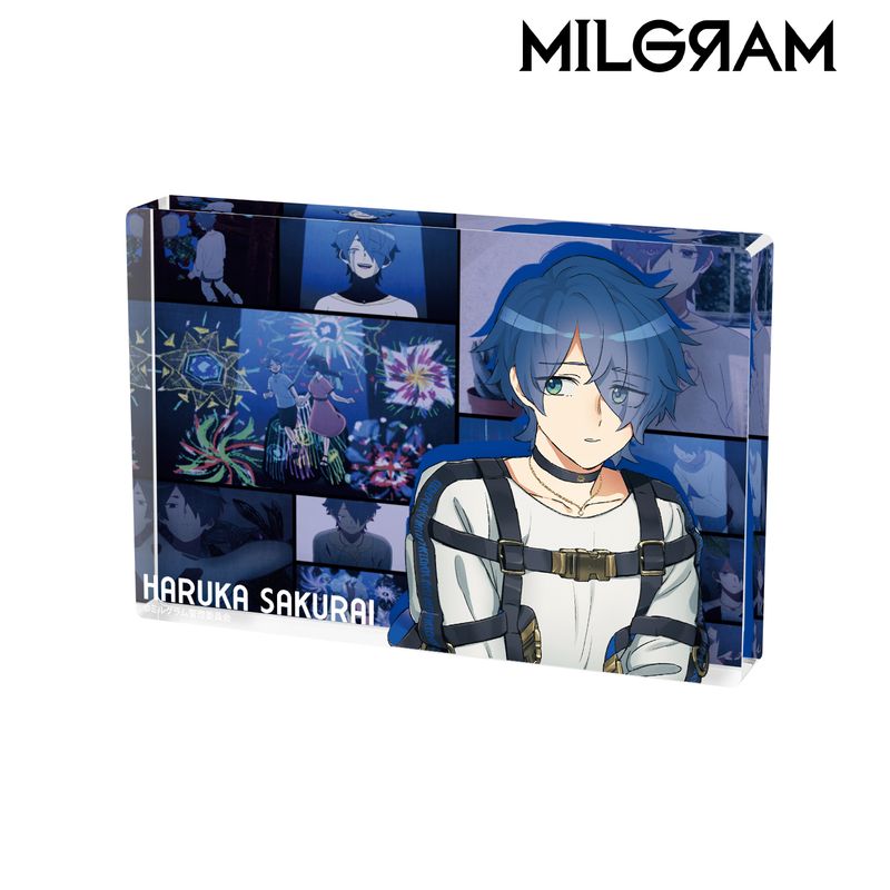 【非売品】「ミルグラム MILGRAM キャラファイングラフ ハルカ 夏生」 MILGRAM -ミルグラム-_ハルカ MV アクリルブロック | MILGRAM