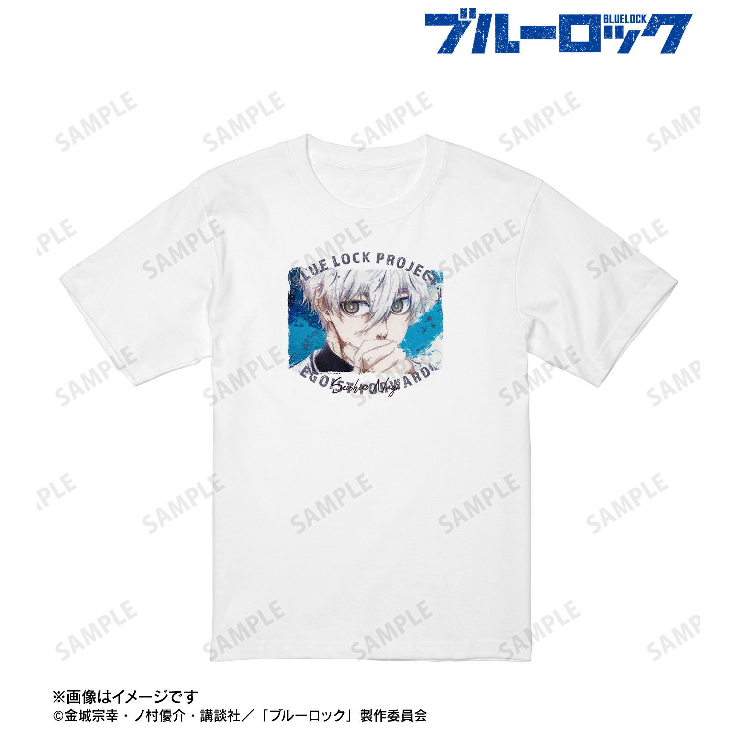 ブルーロック_(サイズ/M)_凪 誠士郎 grunge CANVAS Tシャツレディース