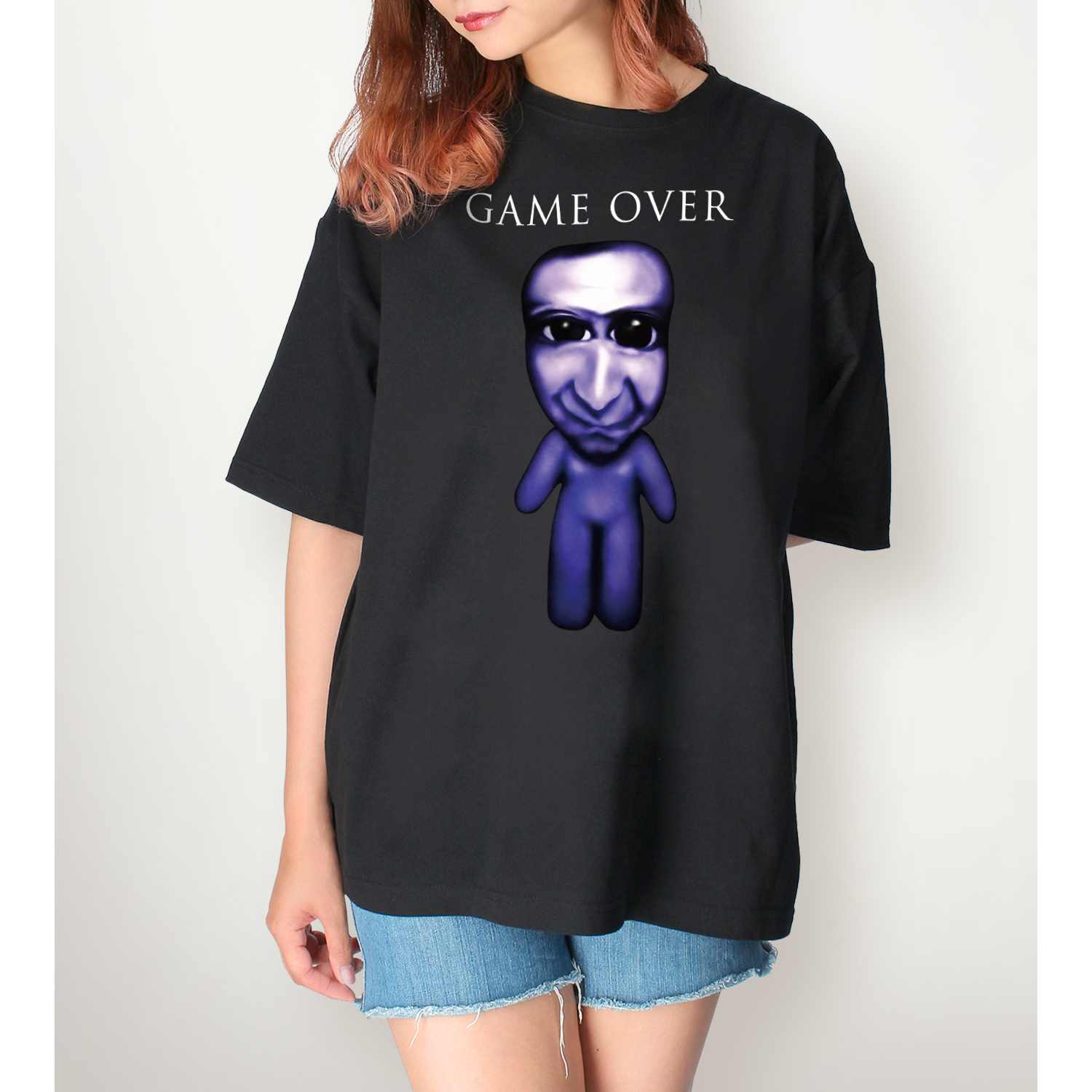 青鬼_(サイズ/L)_青鬼 BIGシルエットTシャツユニセックス | 公式