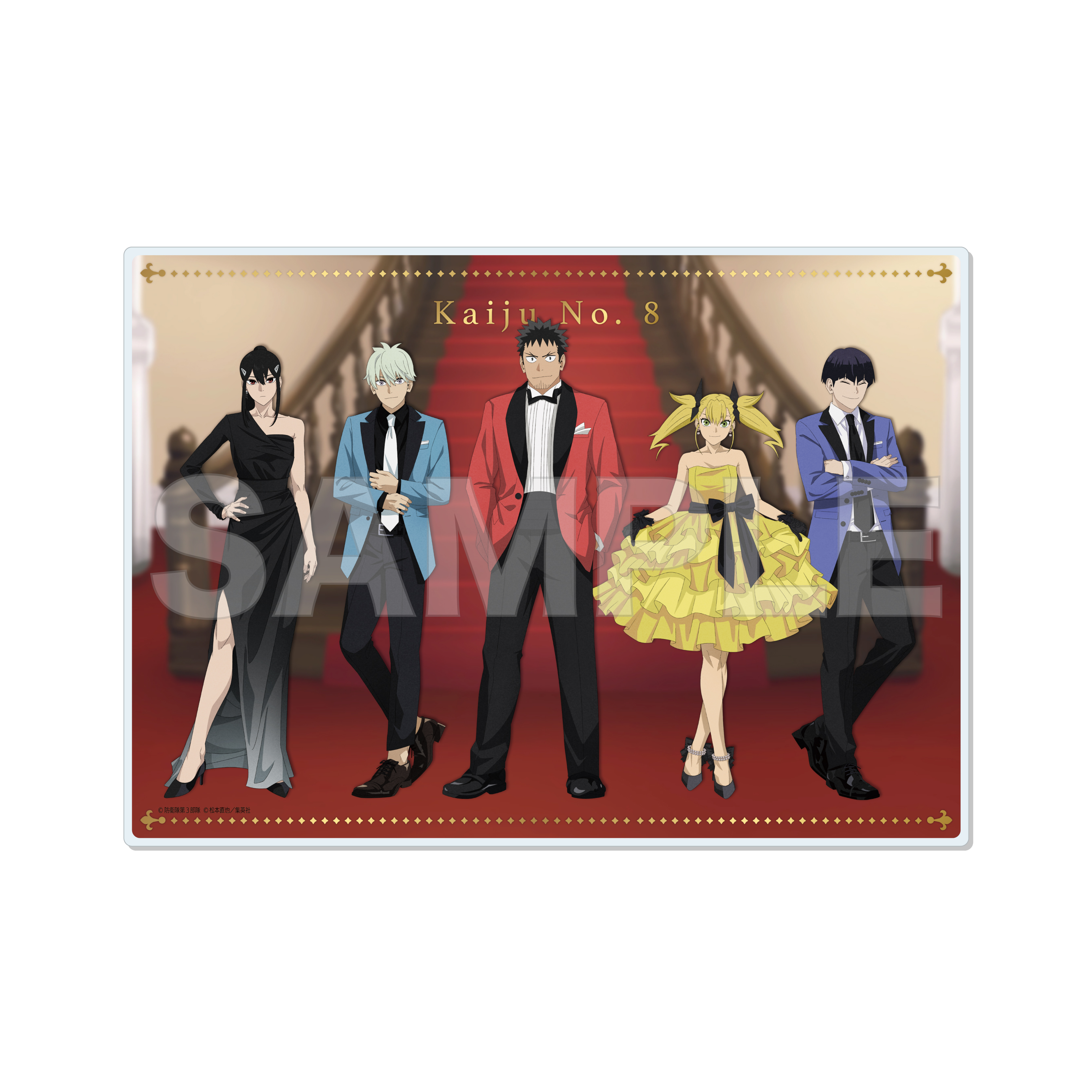 怪獣8号_アクリルボード /01 集合(ドレスコードver.)