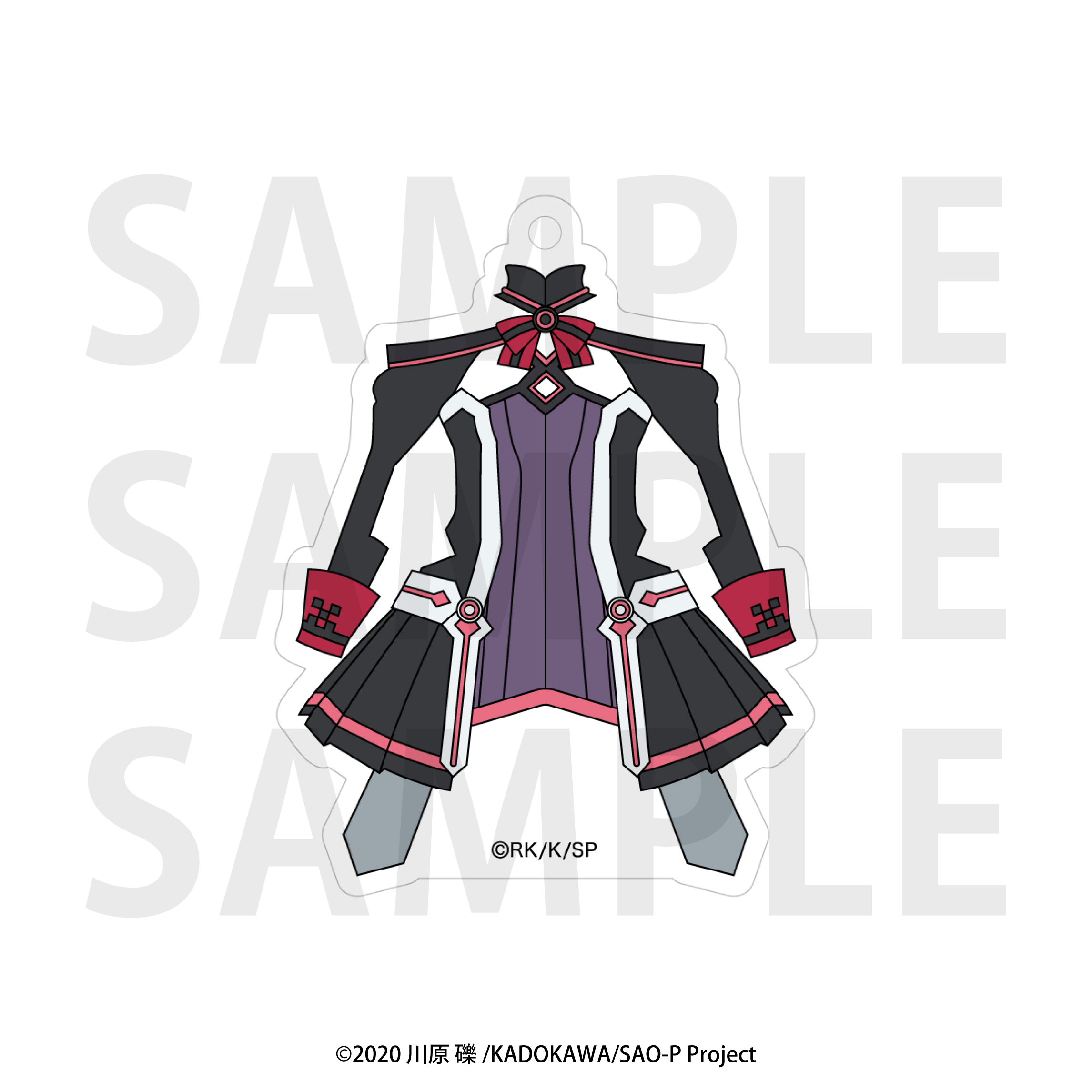 ソードアート・オンライン_トレーディング衣装キーホルダー