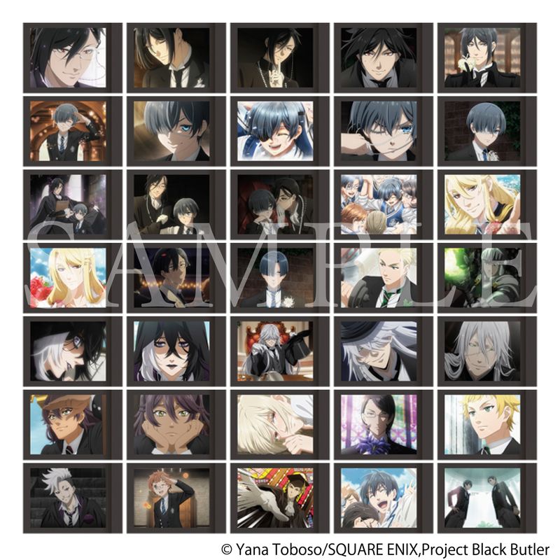 姫束級様 黒執事のグッズ 黒執事 -寄宿学校編-_ぱしゃこれ／黒執事 -寄宿学校編- 【BOX／10