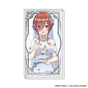 五等分の花嫁∽_アクリルブロック First Bite Ver. C 中野三玖