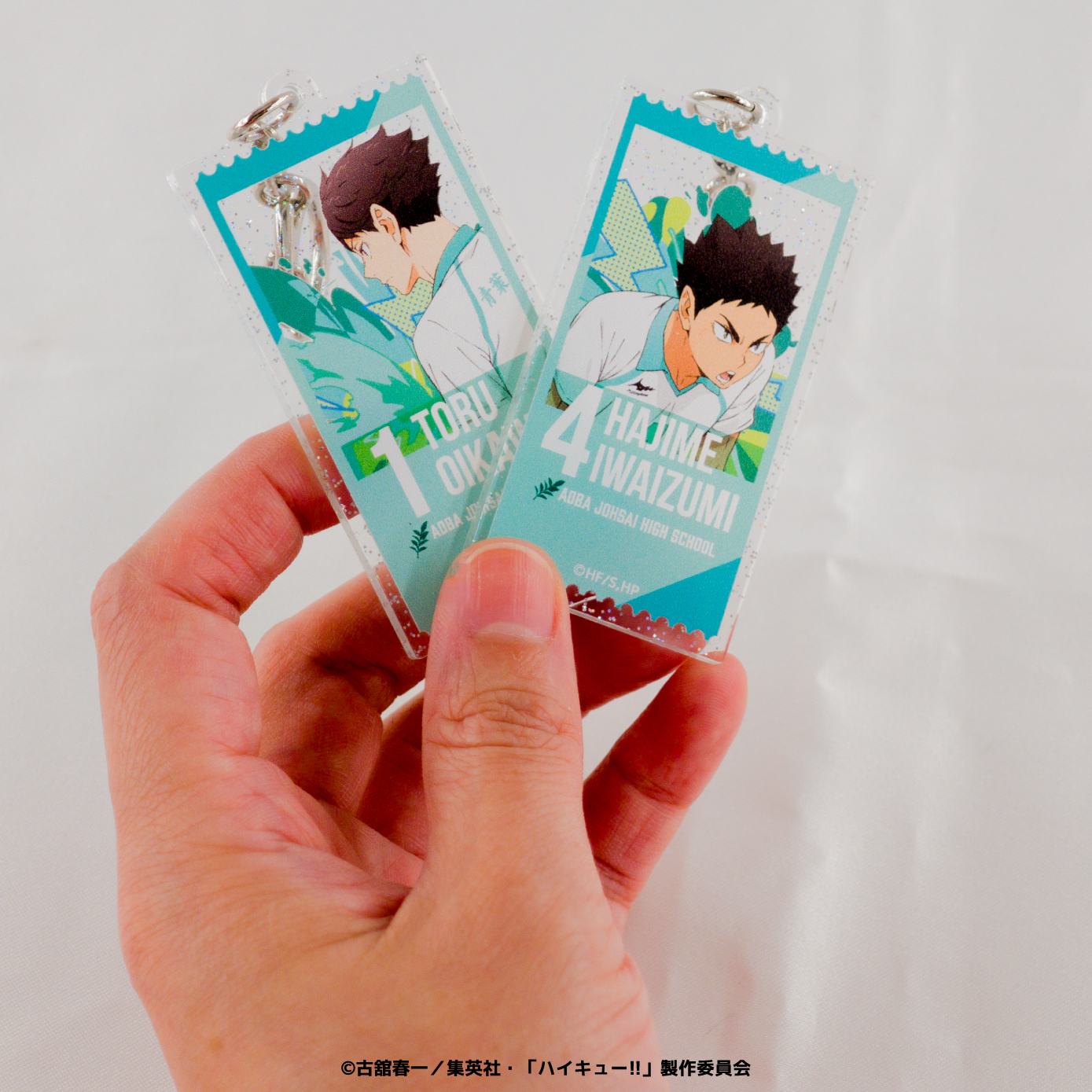 「数量限定 在庫処分セール」 ハイキュー!!_ランダムラメアクリルキーホルダー BOX(全8種 キーホルダー・アクリルキーホルダー