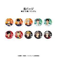 ハイキュー!!_ランダム缶バッジ BOX(全10種) 【コンプリートBOX／10